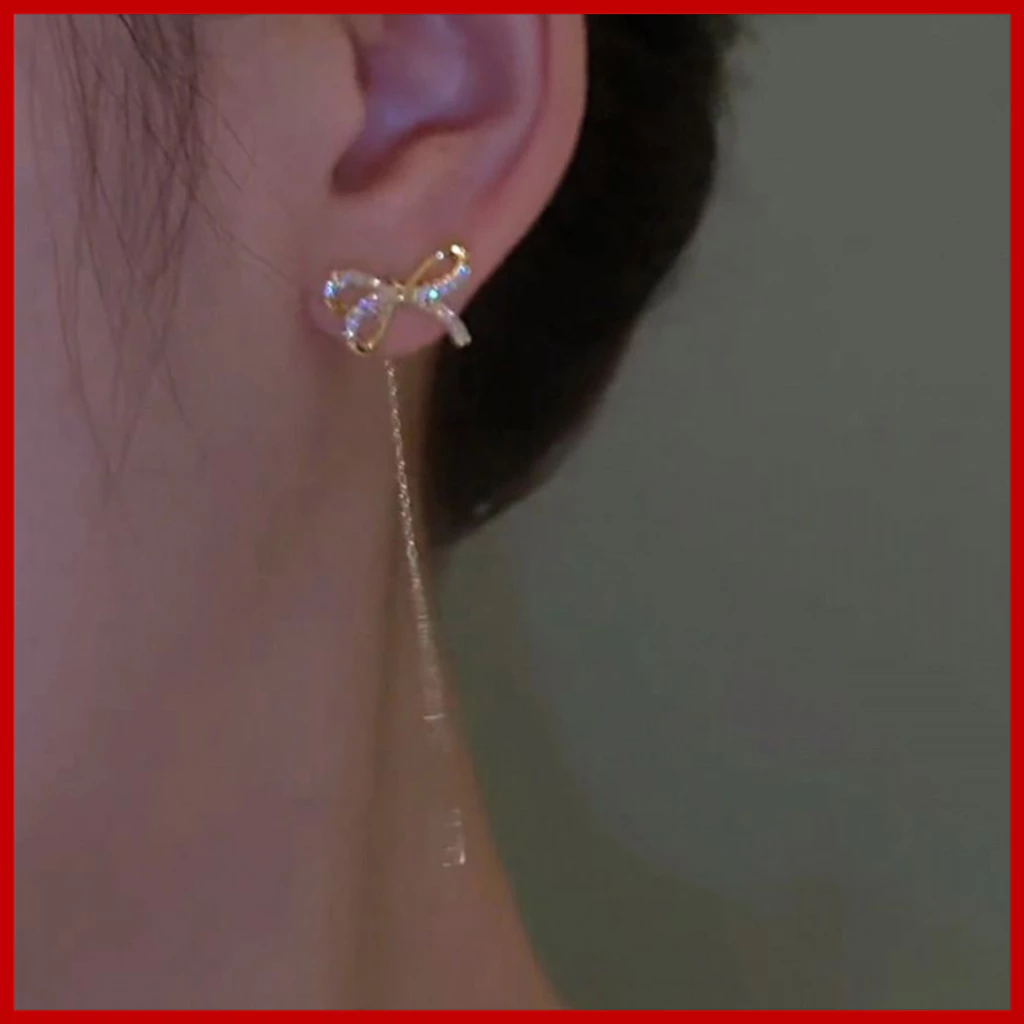 AT123 - ANTING TAPE JUNTAI SIMPLE KOREA TITANIUM WANITA PERMATA PITA