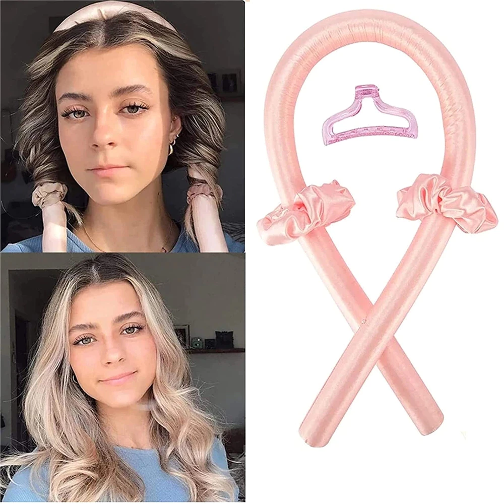 PENGERITING rambut tanpa catokan Rambut Keriting Alat Pengeriting Rambut Tanpa Panas Heatless Curl Hair Curler