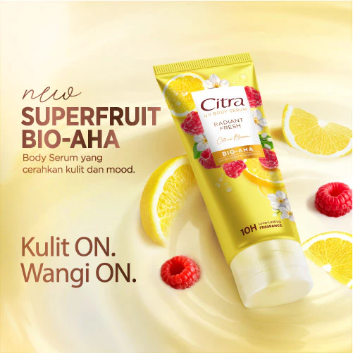 CITRA BODY SERUM RADIANT FRESH BIO-AHA 100ML